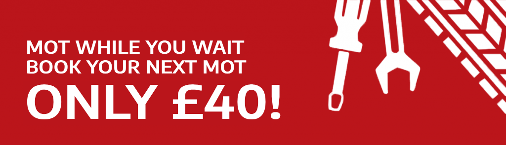 MOT While you wait only £30