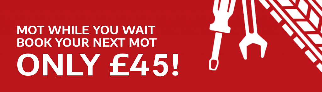 MOT While you wait only £30